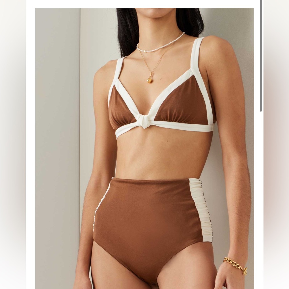 NWT Johanna Ortiz Wilderness Bikini Top and Bottom